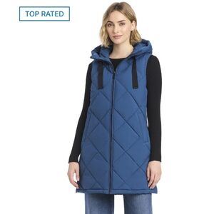 NWT Modern Supply Quilted Hooded Vest
